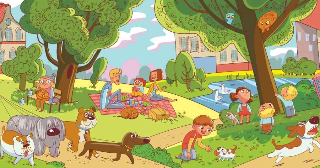 Det här är en uppgift som bara ett fåtal personer klarar av: hitta ett lejon i en park på 6 sekunder