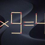 Du behöver bara flytta 2 tändstickor för att få rätt svar: ett IQ-test Du behöver bara flytta 2 tändstickor för att få rätt