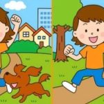 IQ-test: hitta 3 skillnader i en bild av en flicka